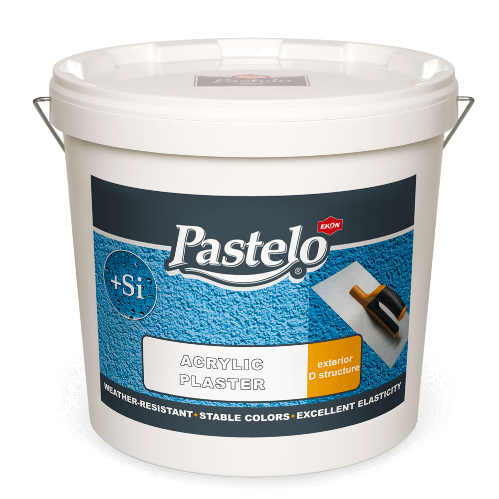 Pastelo Plaster 1 - Силиконова Фасадна Мазилка – Драскана 2,0мм - PASTELO - Декор Макс