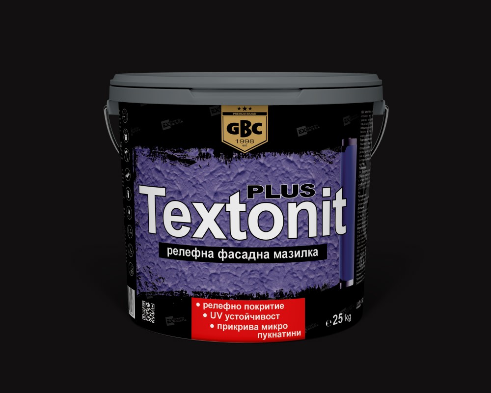 textonit plus 2024 custom - GBC Textonit Plus Релефна мазилка - Декор Макс